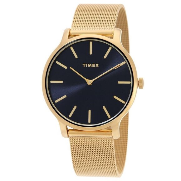 NWT Timex Fashion Ladies Quartz Low Lead Brass Authentic Watch - Picture 1 of 3